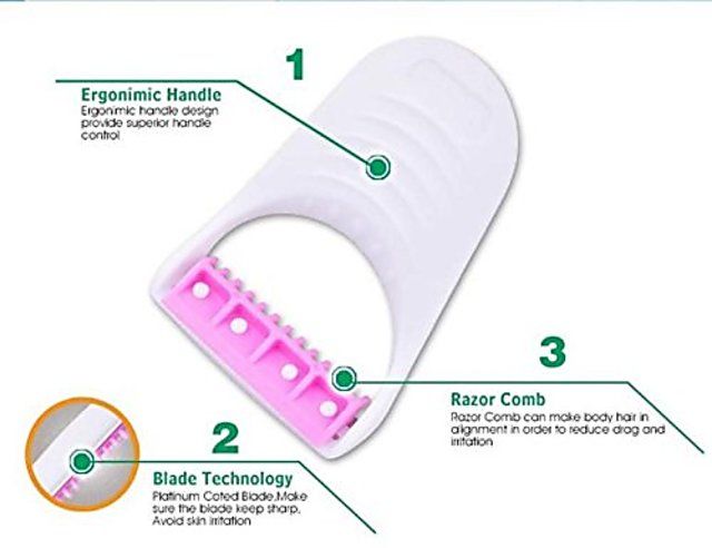 6pcs%20Women%20Lady%20Skin%20razor%20Girl%20Body%20shaver%20Armpit%20trimmers%20Disposable%20Hair%20Removal%20-%20Image%204