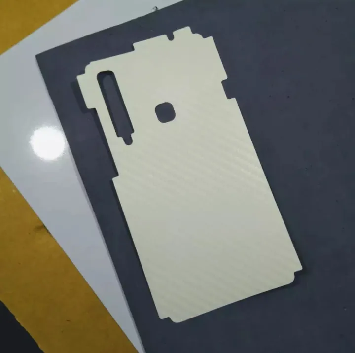 SAMSUNG%20A9%202019%20Carbon%20Fiber%20Back%20Anti%20Fingerprint%20Sheet%20Skin%20Wrap%20Transparent%20-%20Image%203