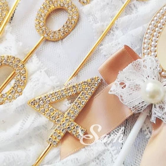 No%204%20Blingy%20Rhinestone%20studded%20Birthday%20Cake%20Topper%20-%20Image%203