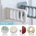 Seamless Plastic Hanger Hooks Wall-mounted Clothes Storage Rack Wall Multifunctional Folding Sticky Hook. 