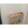 Ironing Board Fold able Adjustable Iron Stand 120*40 cm Iron Stand Iron Desk Board Foldable Random Design & Color. 