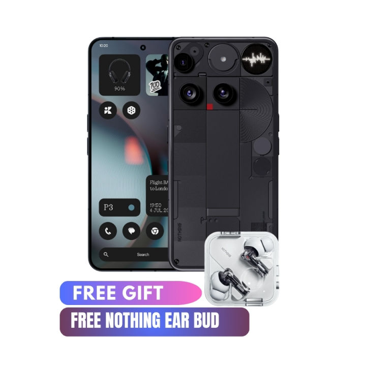 Nothing Phone 3 16GB/512GB - PTA Approved - Free Nothing Earbuds - Nothing Phone