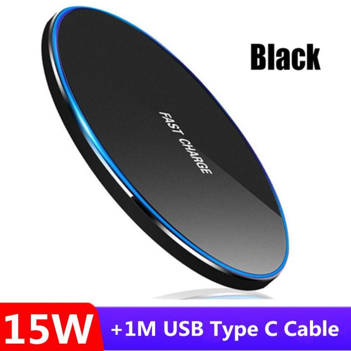 30W Fast Wireless Charger For Samsung Galaxy S21 S20 S10 Qi Induction Charging Pad for iPhone 12 11 Pro XS Max XR X 8 Plus