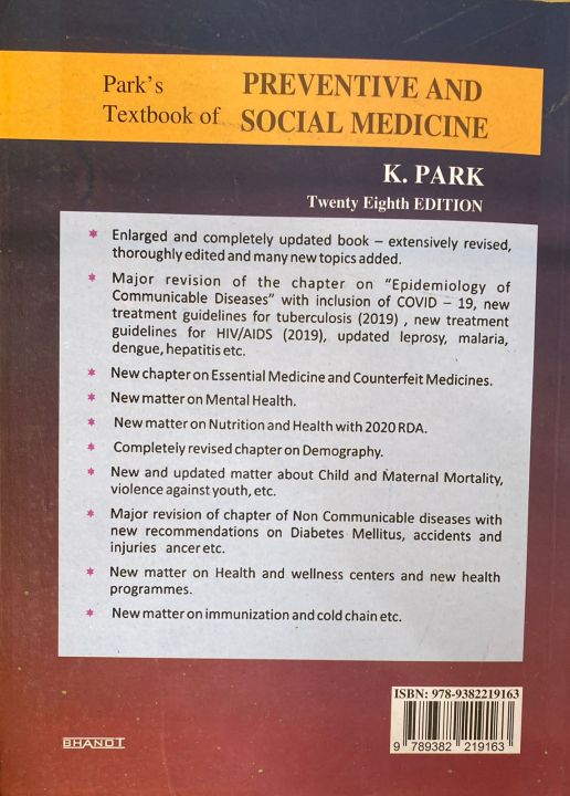 Textbook%20of%20Preventive%20And%20Social%20Medicine%20by%20K%20Park%20-%20K%20Park%20Community%20Medicine%20-%20Image%203
