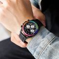 Pintime brand fashion business luxury, timepiece, silicone, quartz men's watch. 
