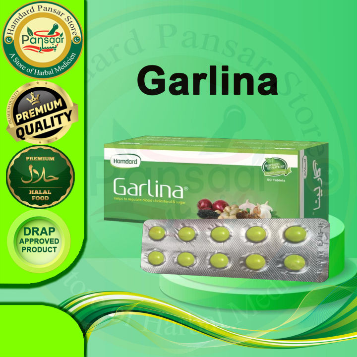 Garlina%20Tablet%20%7C%20Hamdard%20Garlina%20Tablet%20Helps%20to%20regulate%20blood%20cholesterol%20&%20sugar.%20-%20Image%202