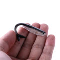 Black and White Small Fish Silicone Soft Fishing Lure Bait 8cm. 