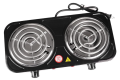 Electric Stove (Double) for cooking, Hot Plate heat up in just 2 mins, Easy to clean, 2000W, Automatic.. 
