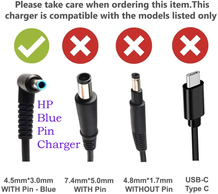 Hp%20Laptop%20Charger%20Blue%20Pin%2065w/90w%2018.5v%2019.5v%203.25a%204.62a%20100%25%20Original%20Branded%20Adaptor%20-%20Image%203