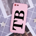Custom Name Initials For iPhone 12 Pro Case DIY Letter SE 2020 Funda 8 Plus Luxury for iphone 11 Pro Max XR Cover X XS 6S 7 Plus. 
