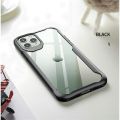 iPhone 11(6.1) - iPaky Case Luxury Transparent,ShockProof Silicon Border Back Cover For Apple iPhone 11-6.1. 