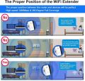 Wireless-N Routers 300Mbps 2T2R Wifi range extender 802.11G/B/N Network Router Range Extenders Wi-Fi booster Long Range Signal Remote Wifi Extender WiFi Amplifier WiFi Booster. 
