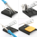 Soldering Stand Soldering Stand with Lead Holder Soldering Iron Stand Holder Soldering Wire Metal Support Station Bracket Base Welding Tools Handy Soldering Iron Stand Holder Tin Lead Soldering Wire Metal Support Station Bracket Base Frame Portable Weldin. 