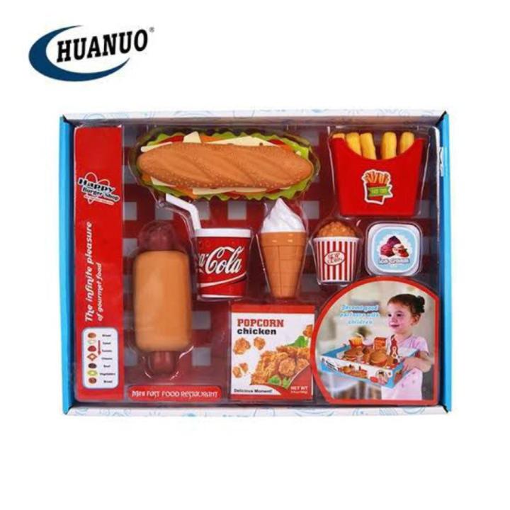 KFC  Kitchen Fast food Toy set for kids Pretend play set