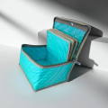 Customize Jewellery Organizer Box for Girls | Ear Rings & Necklace_Bracelets Holder | Small Jewelry Box Vanity Hanger Stand Velvet- Earrings Chic and Compact Jewellery Organizer Box   Protect and Display Your Jewelry in a Classy and Practical Wa. 