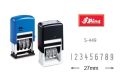 Shiny Self Inking Number Stamp 3 mm 9 Digit S-449. 