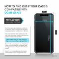 iPhone X Whitestone Dome Glass Tempered Glass Screen protector with UV. 