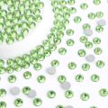 AAAAA Green Series Non Hotfix Rhinestones Glitter Crystals Sones 3D Nail Gems DIY Nail Accessories for Nail Art Nail Charms. 