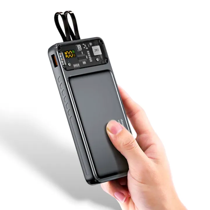 Sovo Pd-112 10000 Mah Power Bank 22.5w fast charging Slim Power bank Fast charging Micro-USB Type C input Quick 3.0 Pd Fast charge ( Original)