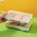Picture Storage Box with Lid Clear Dustproof Wear Resistance Craft Keeper Photo Box for Stamps 410ml. 