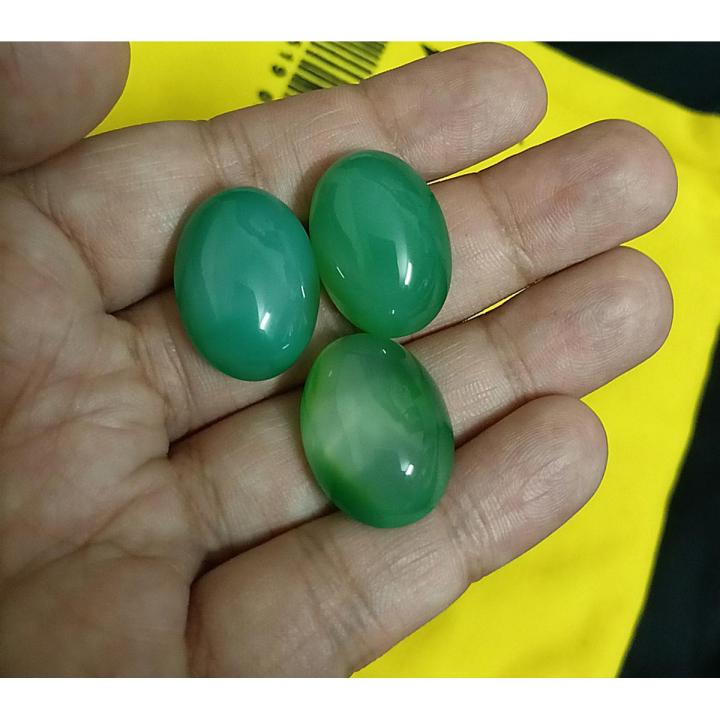 Original Light Green Agate Sabz Aqeeq Stone for rings/  Necklace stone / Bracelet stone
