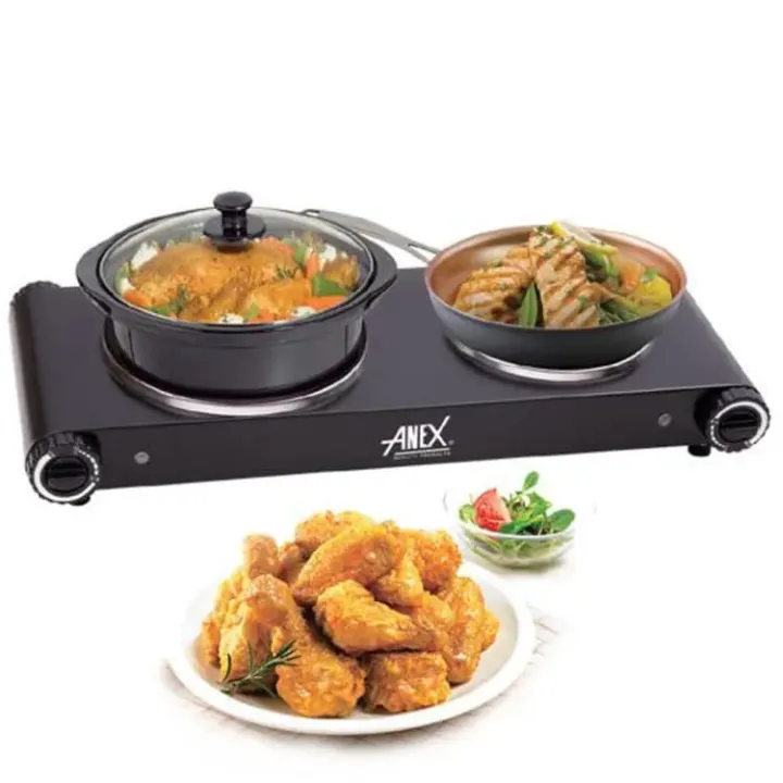 Anex%20AG-2062%20-%20Deluxe%20Hot%20Plate%20Double%20-%20Black%20-%20Image%203