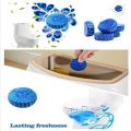 10 pcs/set Blue Tablet Toilet Bowl Cleaner Automatic Tank Bowl Bathroom System Toilet Cleaner. 