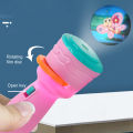 Flashlight Projector Torch Toy Lamp For Kids [3 Reels / Discs] - Toy slide flash light for Early Baby Childhood Education best Holiday, Birthday EiD Gifts Light Up video. 