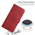 Vantime for Samsung Galaxy A34 5G Retro PU Leather Wallet Case Flip Clasp Stand Cards Holder Casing. 