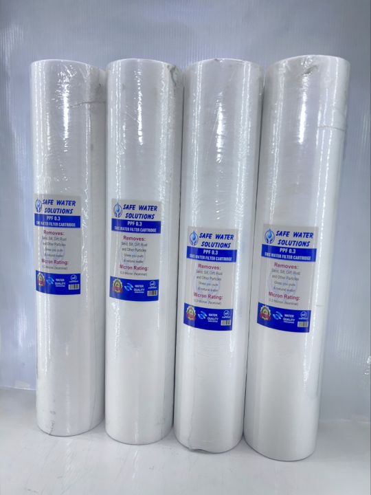 PACK OF 4 JUMBO PPF 20 INCHES | JUMBO PPF FILTERS | PPF FILTER | COMMERCIAL PPF JUMBO |  0.3 MICRON PPF JUMBO