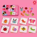Guess Who I Am – Insects Puzzle. 