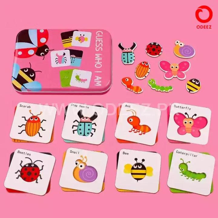Guess Who I Am – Insects Puzzle