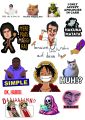 Funny Meme Stickers  Ask Google Not Me Quote Stickers 21 pieces of Huh Cat Stickers For Decoration Journals Scrapbooks Mobile And Laptop Gifts  2 Inch Adhesive girls And Boys Vibes. 