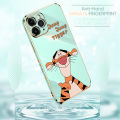 Jizetin (Free Lanyard) for Samsung Galaxy Note 10 Plus / Note 10 Plus 5G Back Cover Jump Jump Tiger Luxury 6D Plating Case Side Pattern Soft Silicone Square Phone Cases. 