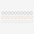12Pcs/set Nose Ring Piercing Punk golden selvar Color Handmade Tiny Nose Lip Hoop Ring Septum Rings Piercing Stud Body Jewelry. 