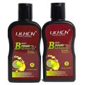 Lichen Professional Intensive Dark Brown Hair Dye Shampoo 200ml - Long-Lasting, Smudge-Free Formula. 