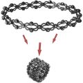 Diamond inlay Magic Expandable Ring Creative Adjustable Deformable Magic Copper Bracelet Expanding To Bangle 2-in-1 Telescopic Ring. 