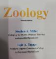 Zoology 11th edition by Stephen Miller , Todd A. Tupper. 