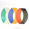 Universal Reflective Wheel Stickers Rim Stripe Decal Tape-Reflective Rim Tape Wheel Stripe Decal Trim For Motorcycle Wheel. 