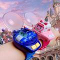 Wrist Watch Remote Control Car Toy USB Mini Cartoon Racing Car Toys Gift for Children. 