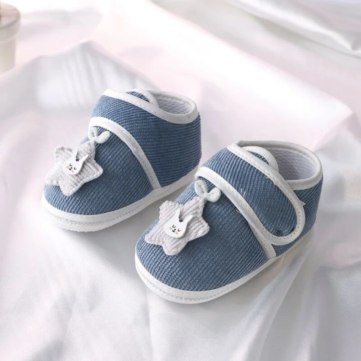Newborn Baby Girl Shoes Spring and Autumn Baby Shoes Soft Sole Breathable 0-1 Year Old Boys and Girls Pre-step Shoes Toddler