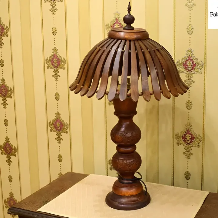 Royal%20Handcrafted%20Wooden%20Lamp%20Umbrella%20Shade%20Beauty%20for%20Bedroom,%20Living%20Room,%20Study%7C%20Umbrella%20Shape%20Lamp%20Brightens%20Your%20Space%7C%20Pakistani%20Woodcraft%20for%20Bedside,Desk%7C%20Stylish%20Study%20Table%20Decor%20with%20Decorative%20Shade%7C%20Wooden%20tripod%20Night%20lamp%7C%20Hadi%20wood%20craft%20-%20Image%202