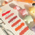 Julystar  PACK OF 6 / 6PCS HEART SHAPE / STAR SHAPE / CANDY SHAPE FOR GIRLS & FOR WOMEN LIPSTICK L2998. 