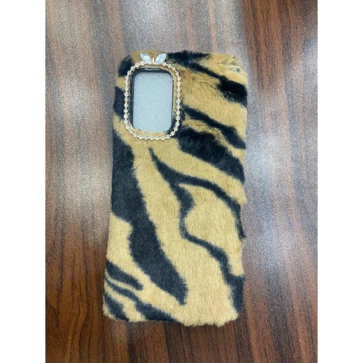 Oppo A54 4G Luxury Design Phone Case Fashionable Fluffy Warm Mobile Phone Protective Case Cover