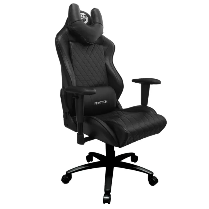 FANTECH%20ALPHA%20GC-184%20Gaming%20Chair%20With%204%20Hydraulic%20Piston%20Perfectly%20Ergonomic%20Wider%202D%20Armrests%20Textured%20Leather%20Design%20U-Shaped%20Neck%20Pillow%20-%20Image%202