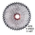 New Bolany 9 Speed Cassette 11-40T Wide Ratio Freewheel Mtb Bicycle Cassette Flywheel Sprocket Compatible With Simano. 