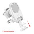 BASEUS Xiaochun Magnetic Car Phone Holder for All Mobile Phones - WHITE. 