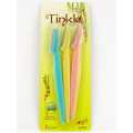 Pack of 3 Korean Twikle Tinkle Eyebrow Razor- Facial Hair Remover. 