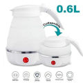 Fast Water Boiling 600 ml Portable Kettle Travel Kettle Foods Boils Quickly Silicone Small Collapsible Foldable Electric Sports Bottles Home appliances. 