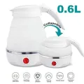 Fast Water Boiling 600 ml Portable Kettle Travel Kettle Foods Boils Quickly Silicone Small Collapsible Foldable Electric Sports Bottles Home appliances. 